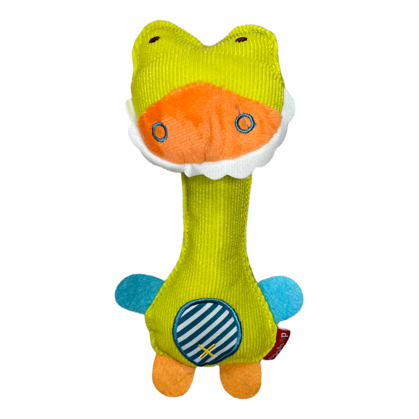 Baby squeak and rattle toy (Crocodile)