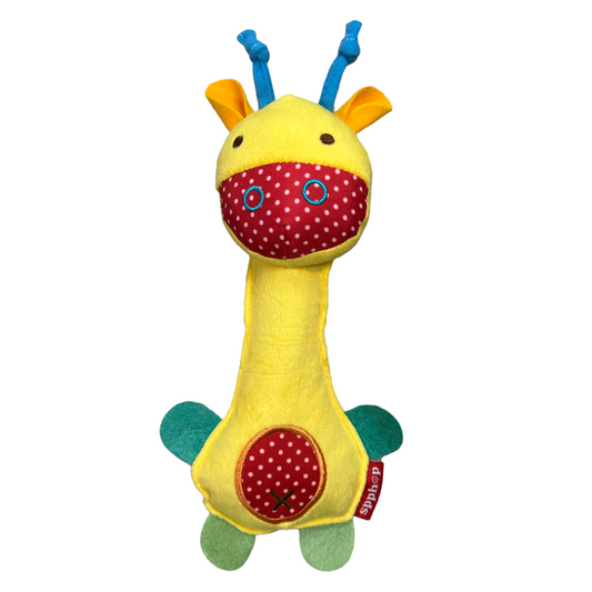 Baby squeak and rattle toy (Giraffe)