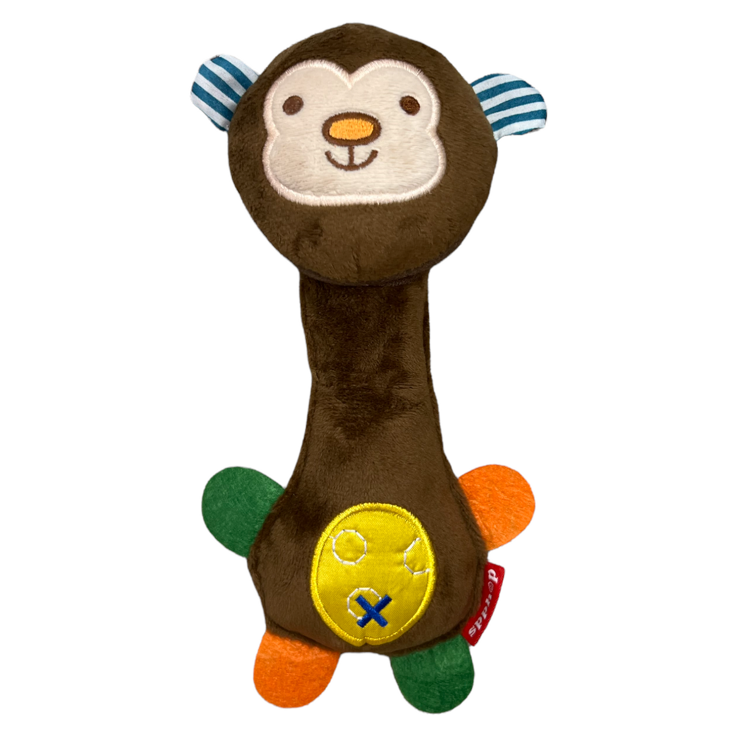 Baby squeak and rattle toy (monkey)